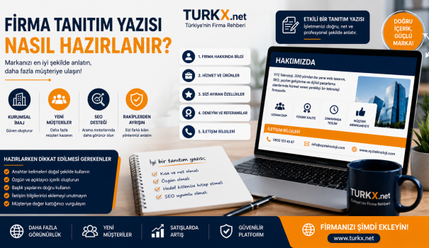 Firma Tanıtım Yazısı Nasıl Hazırlanır?
